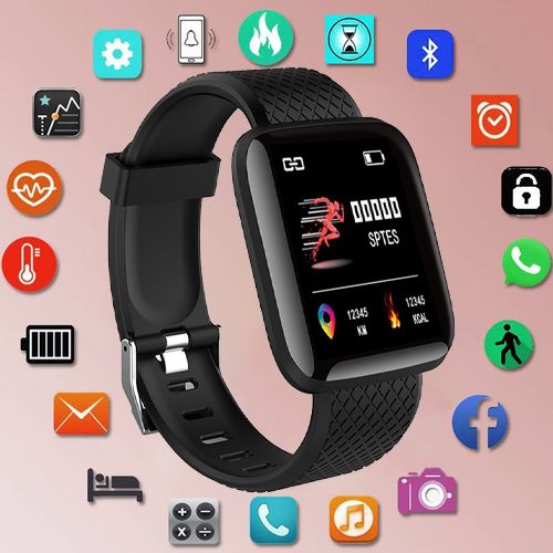 116Plus Smartwatch – Waterproof, Full Touch Screen, Just ₦4,900! Shop Now