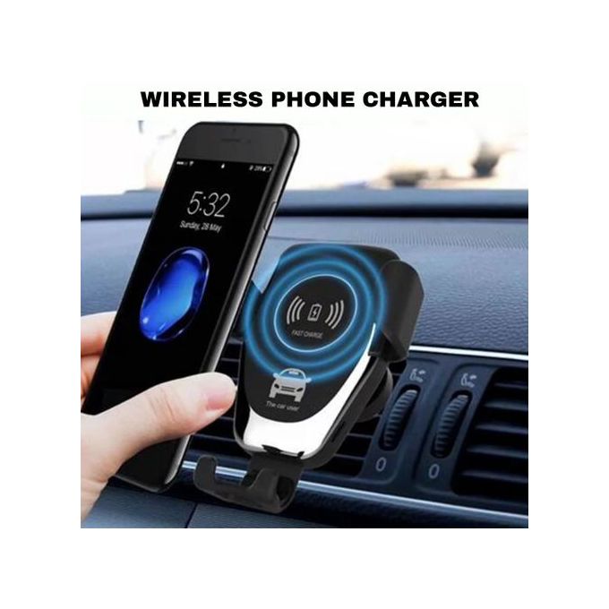 Wireless Car Phone Charger Holder for ₦7,500