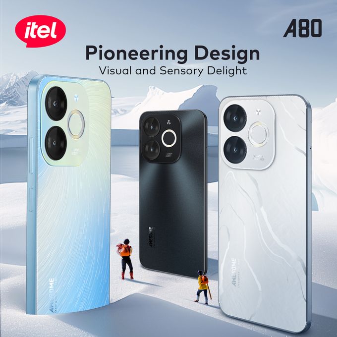 itel A80: Affordable 6.7" Smartphone with 50MP Camera, 5000mAh Battery, and Android 14