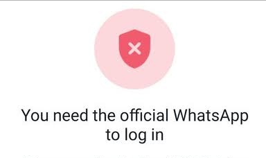 How to Fix the “You Need the Official WhatsApp to Log In” Issue